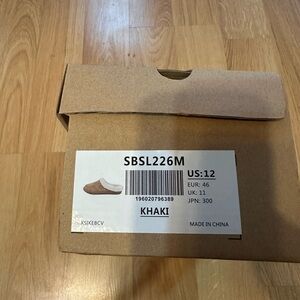 Khaki Slippers - Size US 12
